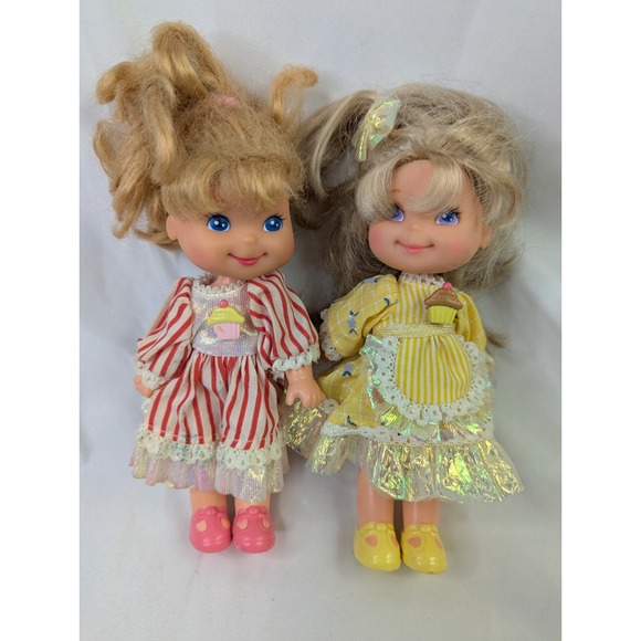 Mattel Other - Mattel Cherry Merry Muffin Doll 6 Inch 1988 Lot of 2
